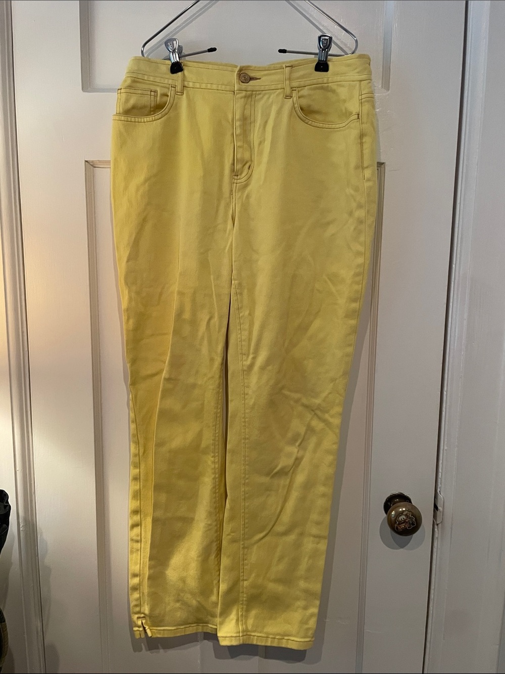 Lauren Jeans Co Ralph Lauren Yellow Straight Jeans